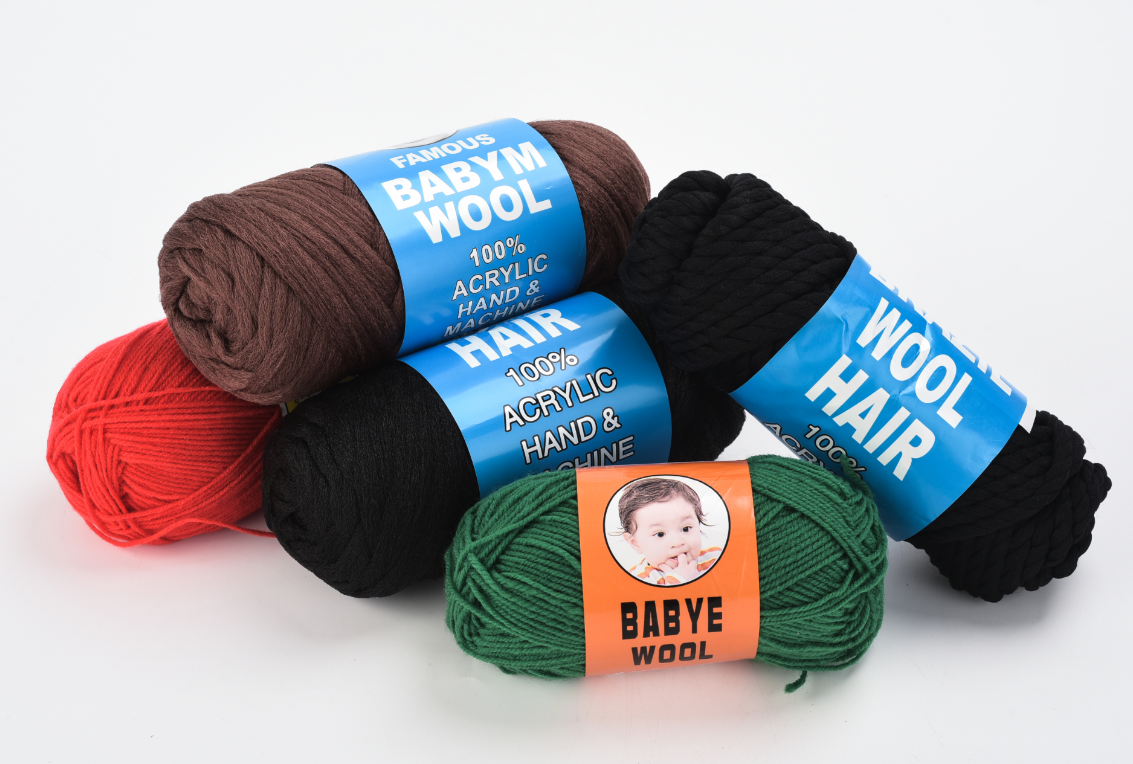 Acrylic Yarn and Wool